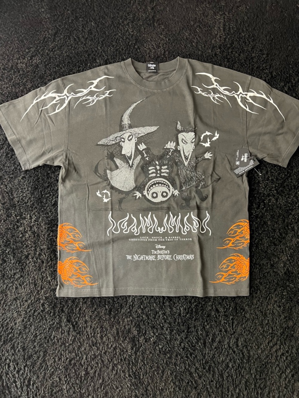 Civilregime x Disney The Nightmare Before Christmas Black Graphic Tee